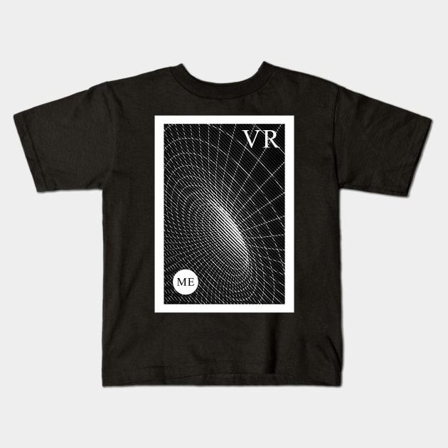 Vr wormhole Kids T-Shirt by wearmenimal